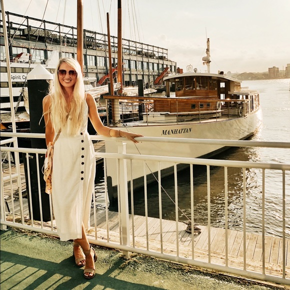 Urban Outfitters Midi Wrap Dress - Picture 2 of 2